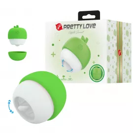 Вибростимулятор PRETTY LOVE APPLE SECRET, 12 licking settings, Silicone ABS - 1