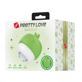 Вибростимулятор PRETTY LOVE APPLE SECRET, 12 licking settings, Silicone ABS - 11