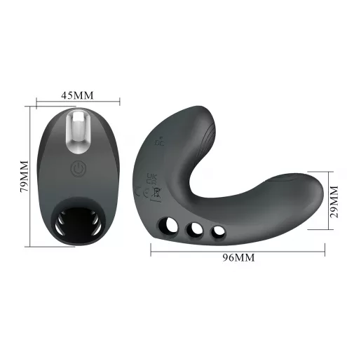 Вібростимулятор PRETTY LOVE CAMELIA, 7 vibration functions, Silicone ABS