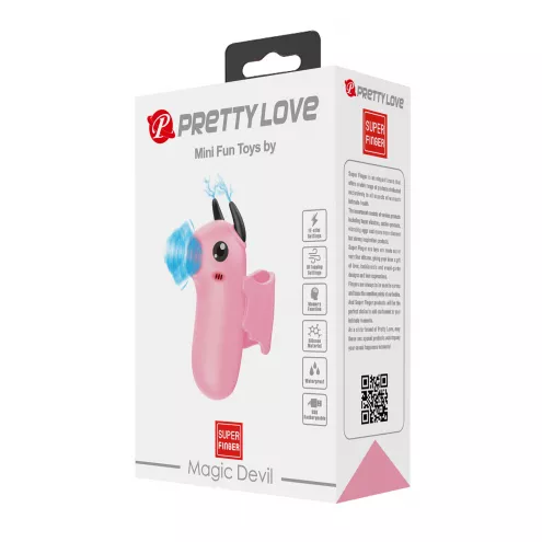 Вібростимулятор PRETTY LOVE MAGIC DEVIL, 10 thrusting settings 1 electric shock function