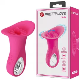 Вибростимулятор PRETTY LOVE Clyde, 12 vibration functions 12 licking settings - 1