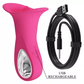 Вибростимулятор PRETTY LOVE Clyde, 12 vibration functions 12 licking settings - 4