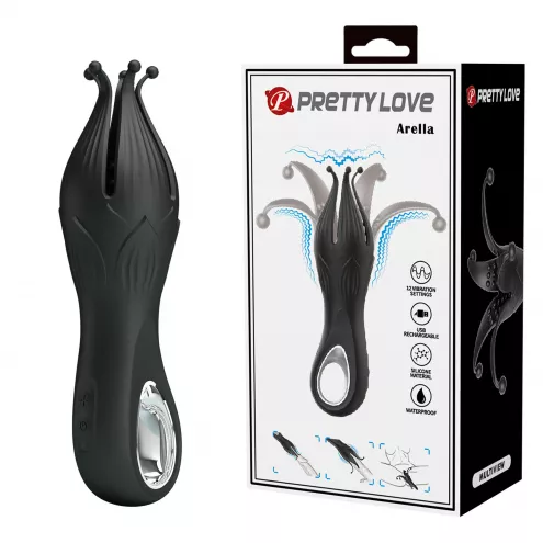 Мастурбатор PRETTY LOVE ARELLA, 12 vibration functions