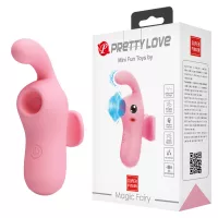 Вібростимулятор PRETTY LOVE MAGIC FAIRY, 10 vibration functions 10 tapping functions Memory function