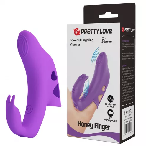 Вібростимулятор PRETTY LOVE YENNA HONEY FINGER, 10 vibration functions
