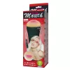 Мастурбатор ротик с вибро PINK BUTT