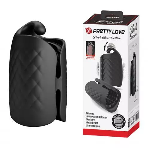 Мастурбатор для пениса PRETTY LOVE - Black Glans Trainer