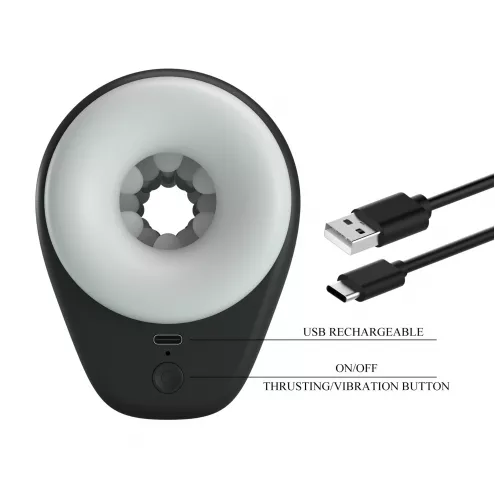 Мастурбатор PRETTY LOVE Dj Girl, 5 vibration functions 5 thrusting settings