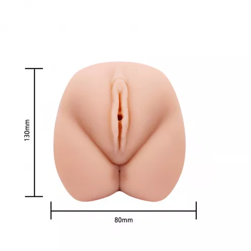 CRAZY BULL VIOLET REALISTIC VAGINA, Vibration