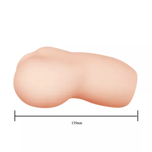 Мастурбатор з вібро CRAZY BULL-HELEN, REALISTIC VAGINA
