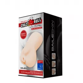 Мастурбатор с вибро CRAZY BULL- HELEN, REALISTIC VAGINA - 7