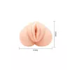 Мастурбатор CRAZY BULL Realistic Vagina Masturbator, Vibration Water lubricant