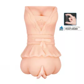 Мастурбатор CRAZY BULL Realistic Vagina Masturbator, Vibration Water lubricant - 7