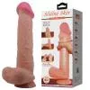 Фаллоимитатор BAILE Sliding Skin 10,2 Suction base Bendable TPR