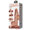 Фалоімітатор Sliding Skin Bendable 8.1, тілесний
