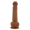 Фаллоимитатор с мошонкой PRETTY LOVE TALLEN 8.7(220mm) Sliding Skin Series TPR, Suction base