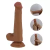 Фаллоимитатор с мошонкой PRETTY LOVE TALLEN 8.7(220mm) Sliding Skin Series TPR, Suction base