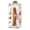 Фалоімітатор PRETTY LOVE QUENTIN 7.2(184mm) Sliding Skin Series TPR, Suction base Bendable