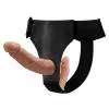 Страпон для подвійної стимуляції BAILE- DOUBLE DILDOS Strap On