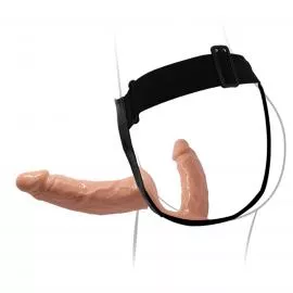 Страпон для подвійної стимуляції BAILE- DOUBLE DILDOS Strap On - 5