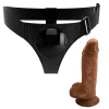 Страпон HARNESS BRIEFS- Micheal, Universal Strap-On, 7.0'' Dildo