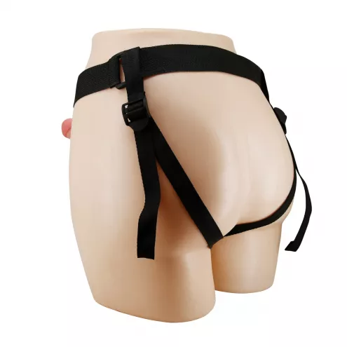 Порожній страпон Pretty Love Harness Briefs Mavis, тілесний