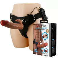 Страпон с вибрацией Harness Briefs Marion 7.4