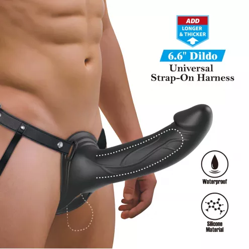 Порожнистий страпон PRETTY LOVE Landon Hollow Strap-On Harness Dildo