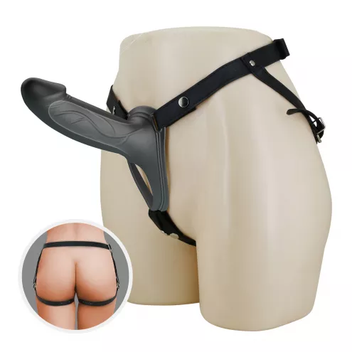Порожнистий страпон PRETTY LOVE Landon Hollow Strap-On Harness Dildo