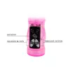 Вибратор Hi-tech вибратор с стимуляцией BAILE- Rabbit, 3 rotation functions 3 vibration functions