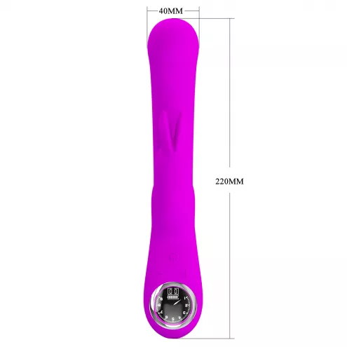 Вибратор PRETTY LOVE Lamar Purple, 10 vibration functions 9 speed levels