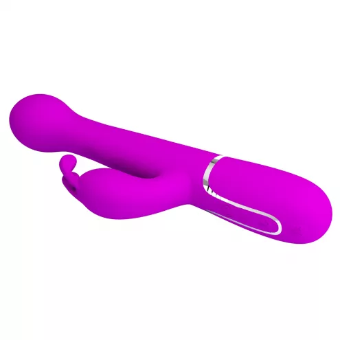Вибратор PRETTY LOVE Dejon Twinkled Tenderness Purple, 7 vibration functions 4 thrusting settings 4
