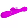 Вибратор PRETTY LOVE Dejon Twinkled Tenderness Purple, 7 vibration functions 4 thrusting settings 4