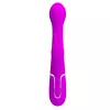 Вибратор PRETTY LOVE Dejon Twinkled Tenderness Purple, 7 vibration functions 4 thrusting settings 4