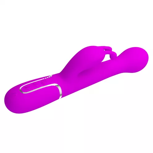 Вибратор PRETTY LOVE Dejon Twinkled Tenderness Purple, 7 vibration functions 4 thrusting settings 4