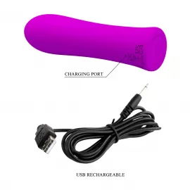 Вібратор PRETTY LOVE Alfreda Purple, Memory function 12 vibration functions - 9