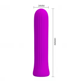 Вібратор PRETTY LOVE Blanche Purple, 12 vibration functions Memory function - 5