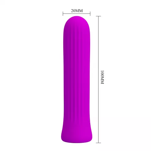 Вібратор PRETTY LOVE Blanche Purple, 12 vibration functions Memory function