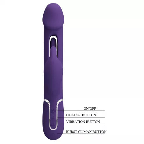 Вібратор PRETTY LOVE Kampas dark Purple