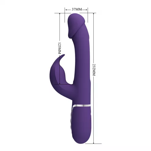 Вібратор PRETTY LOVE Kampas dark Purple