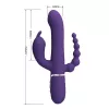 Вибратор PRETTY LOVE Cammy Dark Purple, Twinkled Tenderness