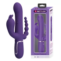 Вибратор PRETTY LOVE Cammy Dark Purple, Twinkled Tenderness