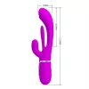 Вібратор PRETTY LOVE Shonia Purple, Twinkled Tenderness, 7 thumping functions 7 vibration functions