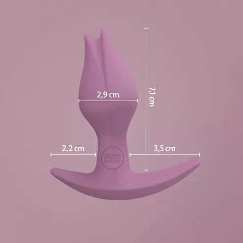 Fun Factory Bootie Fem rose - Анальна пробка, 7,1 см