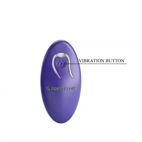 Вибропуля с пультом управления PRETTY LOVE darlene - Youth, 12 vibration functions Wireless remote co