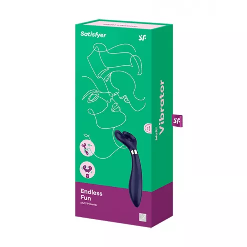 Вибратор для пар Satisfyer Endless Fun Blue