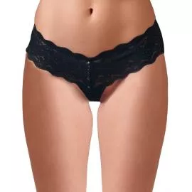 Женские стринги - Cotelli Collection 2320061 String, black - S - 2