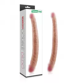 Двосторонній фалоімітатор King Size Realistic Ladykiller Tapered Double Penetration 14  - 1