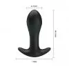 Анальна пробка - Pretty Love Anal Plug Vibrating Massager Black