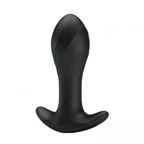 Анальна пробка - Pretty Love Anal Plug Vibrating Massager Black